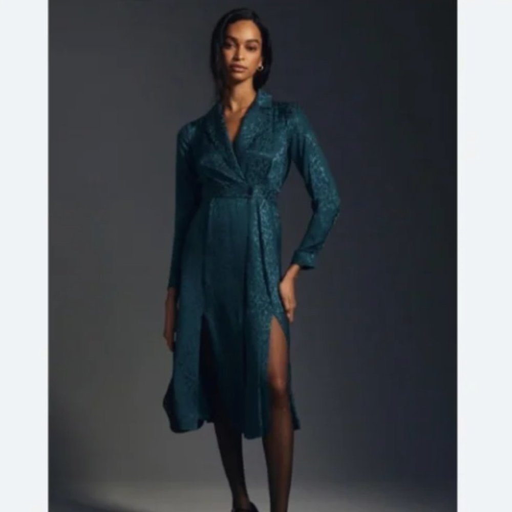 NWOT Anthropologie Blazer Wrap Dress